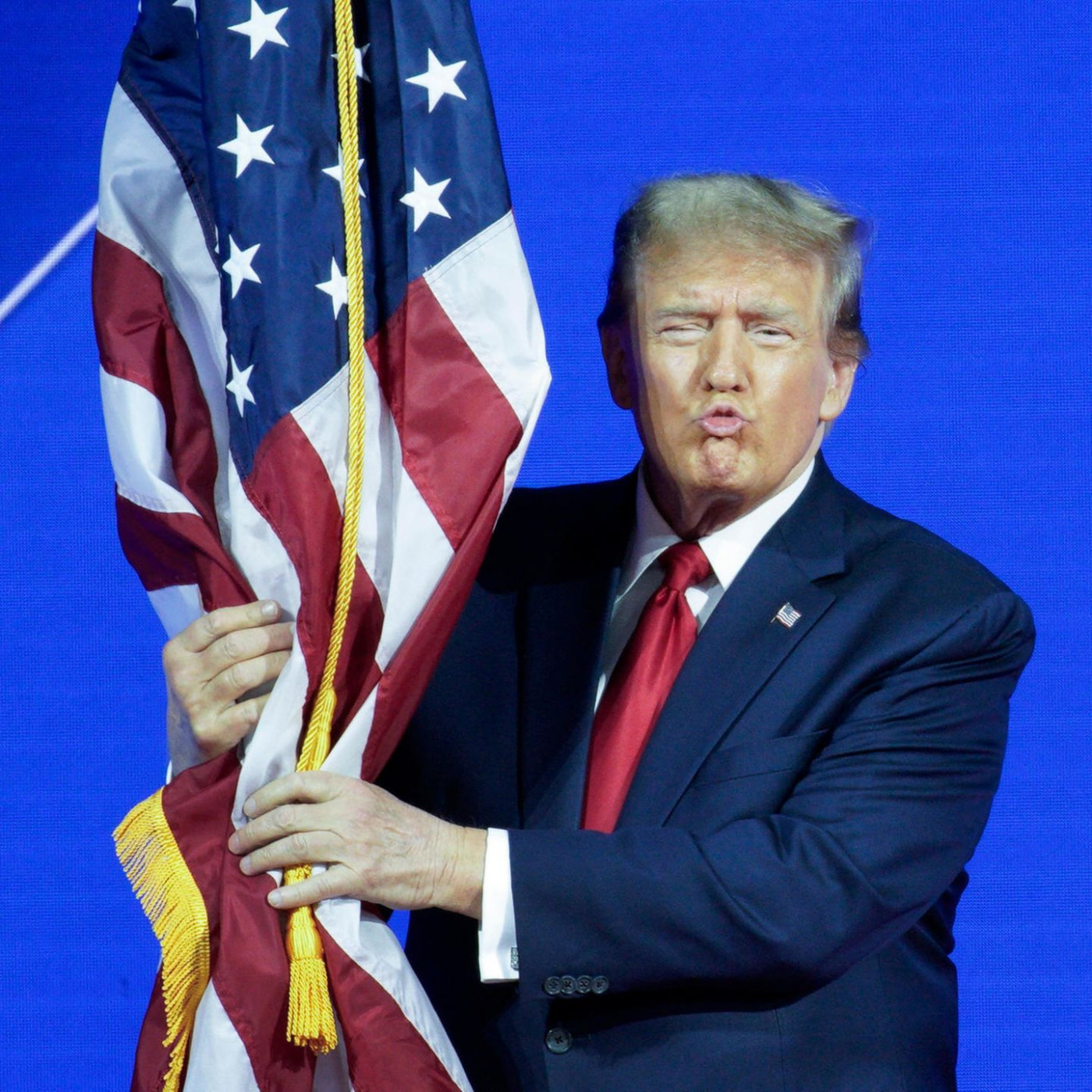 Amerika feiert Geburtstag. Donald Trump feiert sich selbst