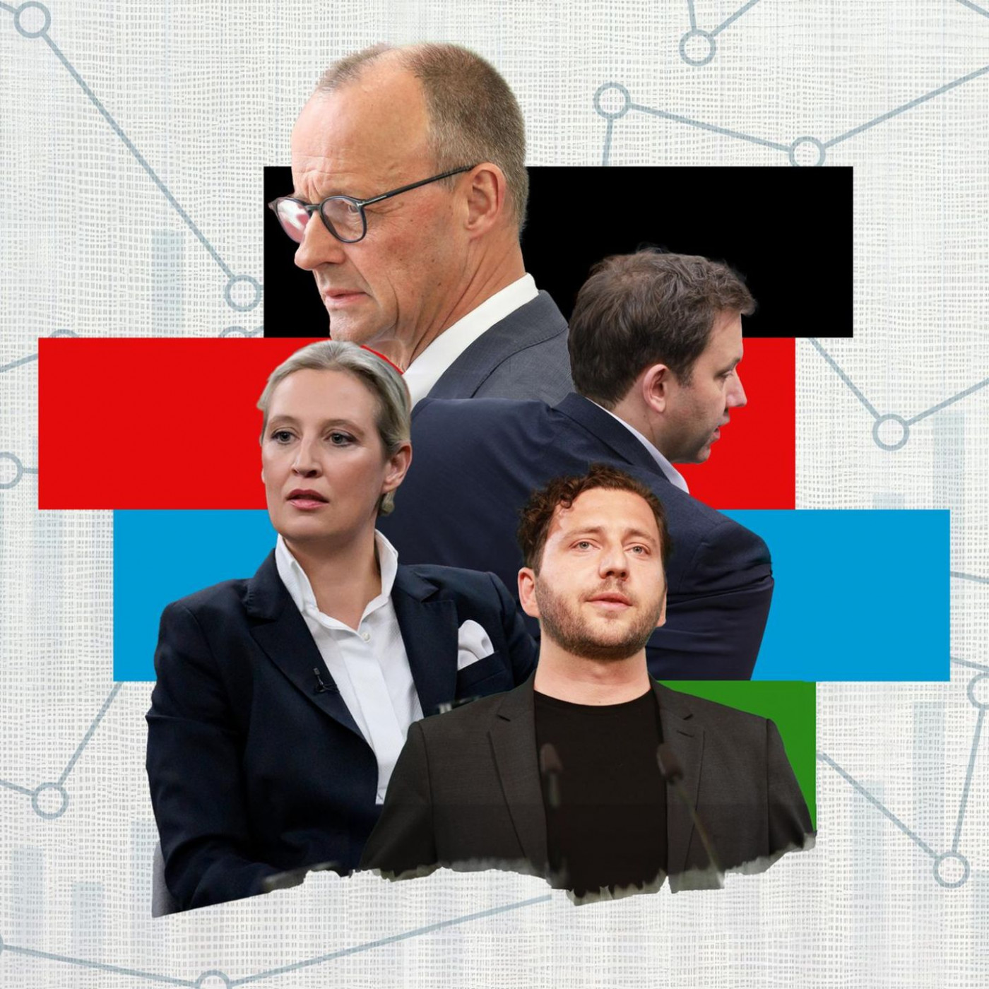AfD in Umfrage weiterhin vor Union – so wäre die Sitzverteilung im Parlament